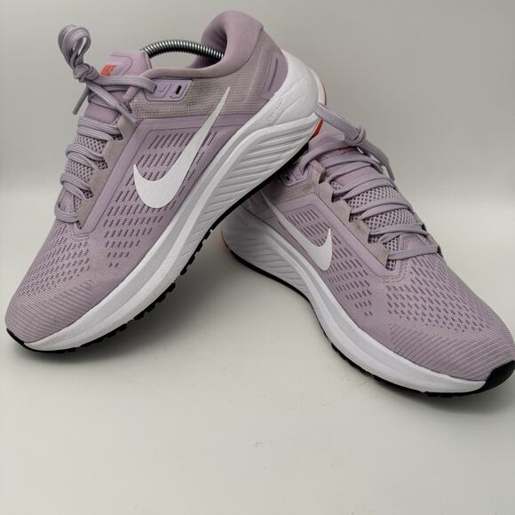 Nike Zoom Structure 24 Shoes Womens Size 10 Lavender White Running DA8570-501 - Picture 6 of 9